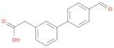 2-[3-(4-formylphenyl)phenyl]acetic acid