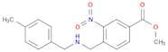 4-[(4-Methyl-benzylamino)-methyl]-3-nitro-benzoic acid methyl ester