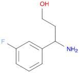 3-Amino-3-(3-fluoro-phenyl)-propan-1-ol
