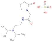 N-(2-(Diisopropylamino)ethyl)-2-(2-oxopyrrolidin-1-yl)acetamide sulfate