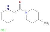 (4-Methylpiperidin-1-yl)(piperidin-2-yl)methanone hydrochloride