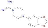 4-(Benzo[d][1,3]dioxol-5-yl)piperazine-1-carboximidamide