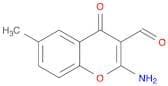 2-Amino-6-methyl-4-oxo-4H-chromene-3-carbaldehyde