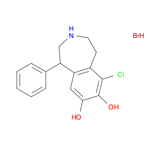 (R)-6-chloro-1-phenyl-2,3,4,5-tetrahydro-1H-benzo[d]azepine-7,8-diol hydrobromide