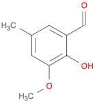 2-Hydroxy-3-methoxy-5-methyl-benzaldehyde