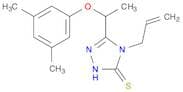 4-Allyl-5-[1-(3,5-dimethylphenoxy)ethyl]-4H-1,2,4-triazole-3-thiol