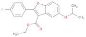 Ethyl 2-(4-fluorophenyl)-5-isopropoxybenzofuran-3-carboxylate