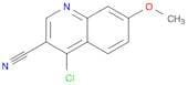 3-Quinolinecarbonitrile, 4-chloro-7-methoxy-