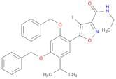 5-(2,4-bis(benzyloxy)-5-isopropylphenyl)-N-ethyl-4-iodoisoxazole-3-carboxamide