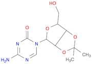 4-amino-1-[2,3-o-(1-methylethylidene)pentofuranosyl]-1,3,5-triazin-2(1h)-one