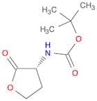 tert-butyl N-[(3R)-2-oxotetrahydrofuran-3-yl]carbamate