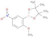 2-Methoxy-5-nitrophenylboronic acid pinacol ester