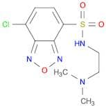 4-[2-(DIMETHYLAMINO)ETHYLAMINOSULFONYL]-7-CHLORO-2,1,3-BENZOXADIAZOLE