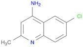 4-Amino-6-chloro-2-methylquinoline