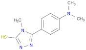 5-[4-(Dimethylamino)phenyl]-4-methyl-4H-1,2,4-triazole-3-thiol