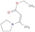 (Z)-Ethyl 3-(pyrrolidin-1-yl)but-2-enoate