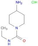 4-Amino-N-ethylpiperidine-1-carboxamide hydrochloride