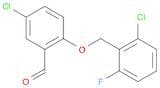 5-chloro-2-[(2-chloro-6-fluorobenzyl)oxy]benzaldehyde
