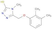 5-[(2,3-Dimethylphenoxy)methyl]-4-methyl-4H-1,2,4-triazole-3-thiol