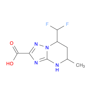 7-(Difluoromethyl)-5-methyl-4,5,6,7-tetrahydro[1,2,4]triazolo[1,5-a]pyrimidine-2-carboxylic acid