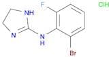 1H-Imidazol-2-amine, N-(2-bromo-6-fluorophenyl)-4,5-dihydro-, monohydrochloride