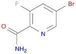 5-Bromo-3-fluoropicolinamide