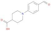 1-(4-Formylphenyl)piperidine-4-carboxylic acid