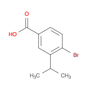 Benzoic acid, 4-bromo-3-(1-methylethyl)-