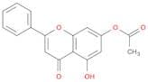 5-Hydroxy-7-acetoxyflavone