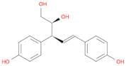 (2S,3S,4E)-3,5-Bis(4-hydroxyphenyl)-4-pentene-1,2-diol