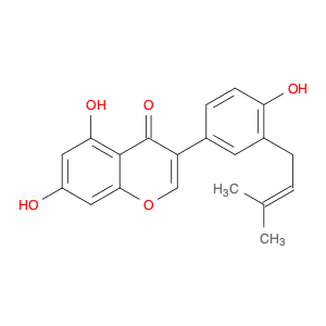 5,7-Dihydroxy-3-(4-hydroxy-3-(3-methylbut-2-en-1-yl)phenyl)-4H-chromen-4-one