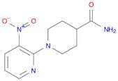 1-(3-NITROPYRIDIN-2-YL)PIPERIDINE-4-CARBOXAMIDE