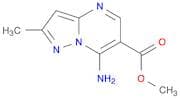 Methyl 7-amino-2-methylpyrazolo[1,5-a]pyrimidine-6-carboxylate
