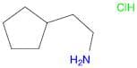 2-Cyclopentylethanamine HCl