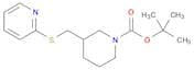 3-(Pyridin-2-ylsulfanylmethyl)-piperidine-1-carboxylic acid tert-butyl ester