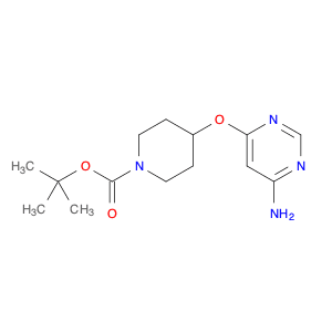 4-(6-Amino-pyrimidin-4-yloxy)-piperidine-1-carboxylic acid tert-butyl ester