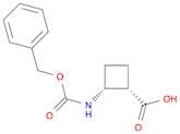 (1S,2R)-2-(((benzyloxy)carbonyl)aMino)cyclobutanecarboxylic acid