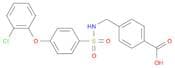 4-[4-(2-Chlorophenoxy)phenylsulfonylaminomethyl]benzoic acid