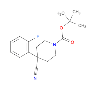 1-Boc-4-cyano-4-(2-fluorophenyl)-piperidine