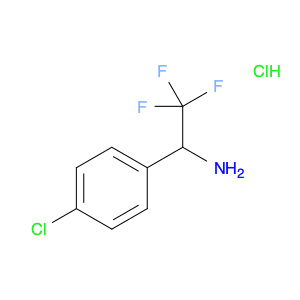 1-(4-Chlorophenyl)-2,2,2-trifluoroethanamine hydrochloride