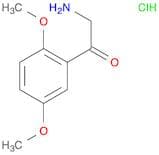 2-Amino-1-(2,5-dimethoxyphenyl)ethan-1-one hydrochloride
