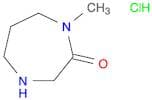 2H-​1,​4-​Diazepin-​2-​one, hexahydro-​1-​methyl-​, hydrochloride (1:1)