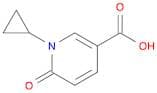 1-Cyclopropyl-6-oxo-1,6-dihydropyridine-3-carboxylic acid