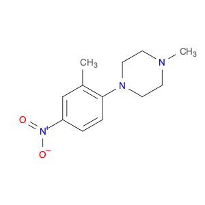 1-Methyl-4-(2-Methyl-4-nitrophenyl)piperazine