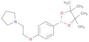 4-(2-Pyrrolidinoethoxy)phenylboronic acid, pinacol ester