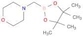 4-[(Tetramethyl-1,3,2-dioxaborolan-2-yl)methyl]morpholine