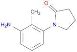 1-(3-amino-2-methylphenyl)pyrrolidin-2-one
