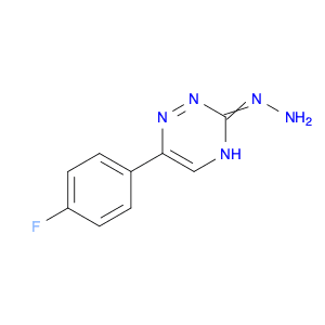 1-(6-(4-FLUOROPHENYL)-1,2,4-TRIAZIN-3-YL)HYDRAZINE