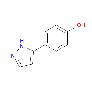4-(1H-pyrazol-5-yl)phenol