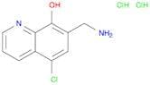 7-(Aminomethyl)-5-chloroquinolin-8-ol dihydrochloride